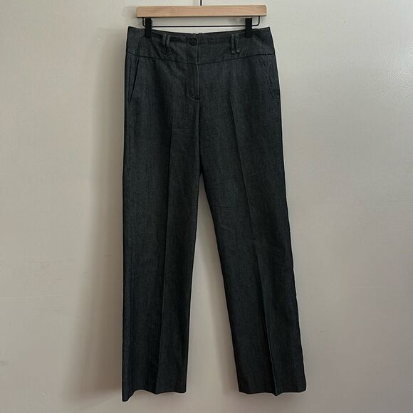 Sandro Charcoal Wide Leg Pants size 6‎ - Picture 1 of 5